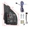 Spec-D Tuning 15-17 Ford F150 Towing Mirrors-Black Texture, RMX-F15015F3GH-P-FS RMX-F15015F3GH-P-FS - alternate 4